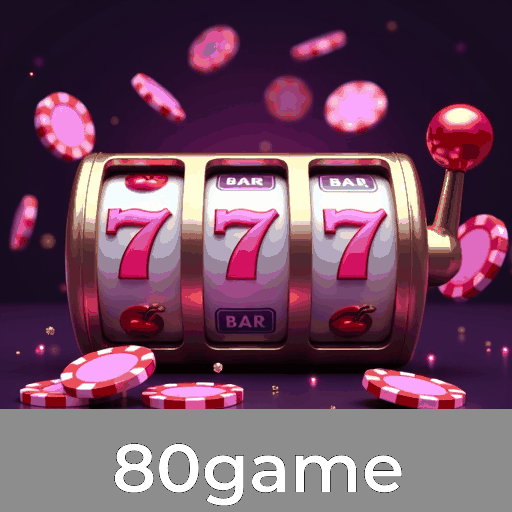80game: Slots - Jackpot Gigante, Mesa - Estratégia e Dealer ao Vivo - Imersão Total